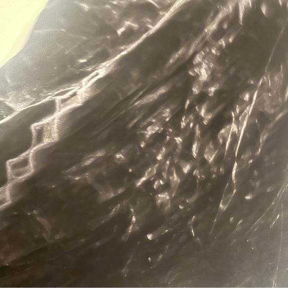 Maeve black velvet size large camisole top cross cut out in front - Picture 5 of 11